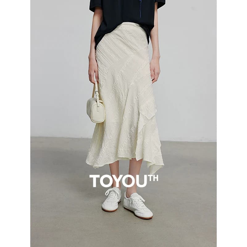 TOYOUTH Women Skirt 2025 Summer New Skirt 8520027