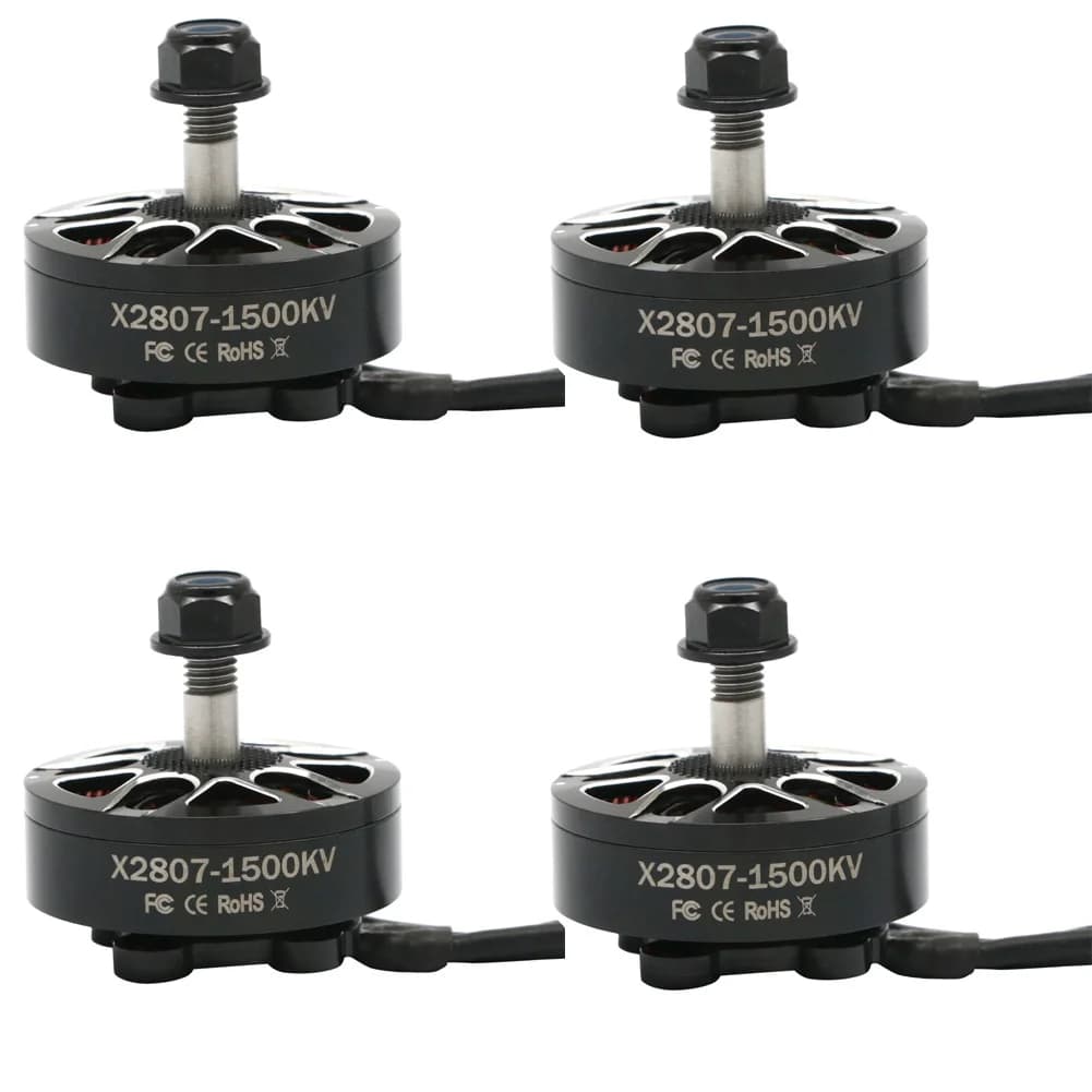 4 pcs Uangel X2807 2807 Motor 1300KV 4S 1500KV 1700KV 6S Brushless Motor for FPV Freestyle 7inch Long Range LR7 Drones DIY Parts