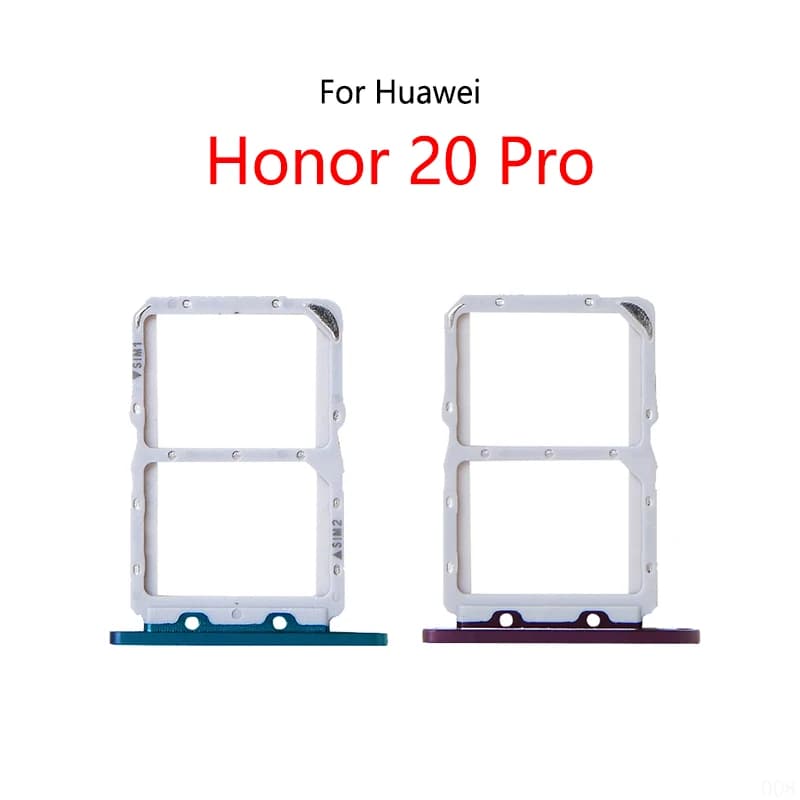For Huawei Honor 20 Pro New SIM Card Slot Tray Holder Sim Card Reader Socket