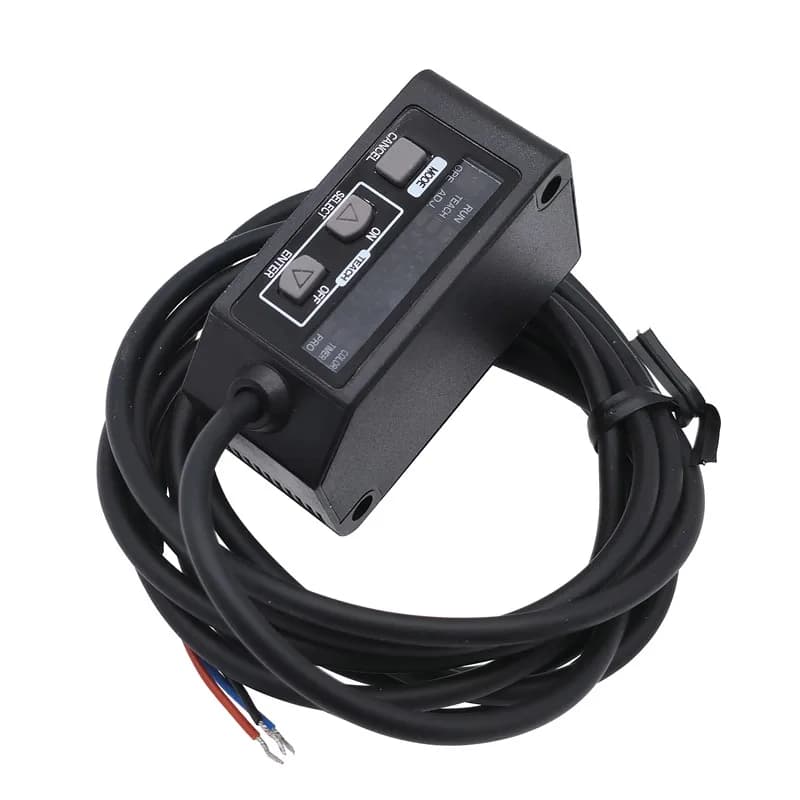 LS-101 digital display can replace LX-101 color code sensor 12to24V DC GRB 3-color LED display