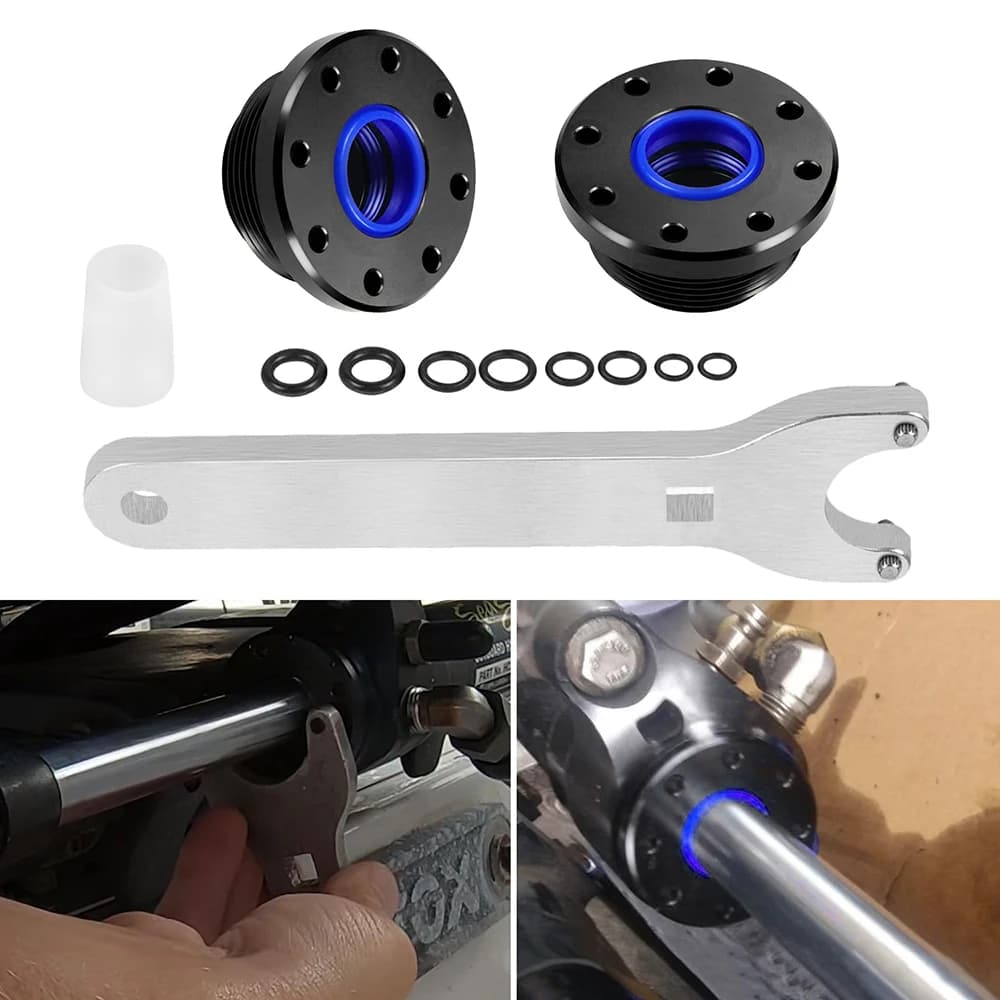 Front Mount Boat Hydraulic Steering Cylinder Seal Kit For Seastar With Wrench