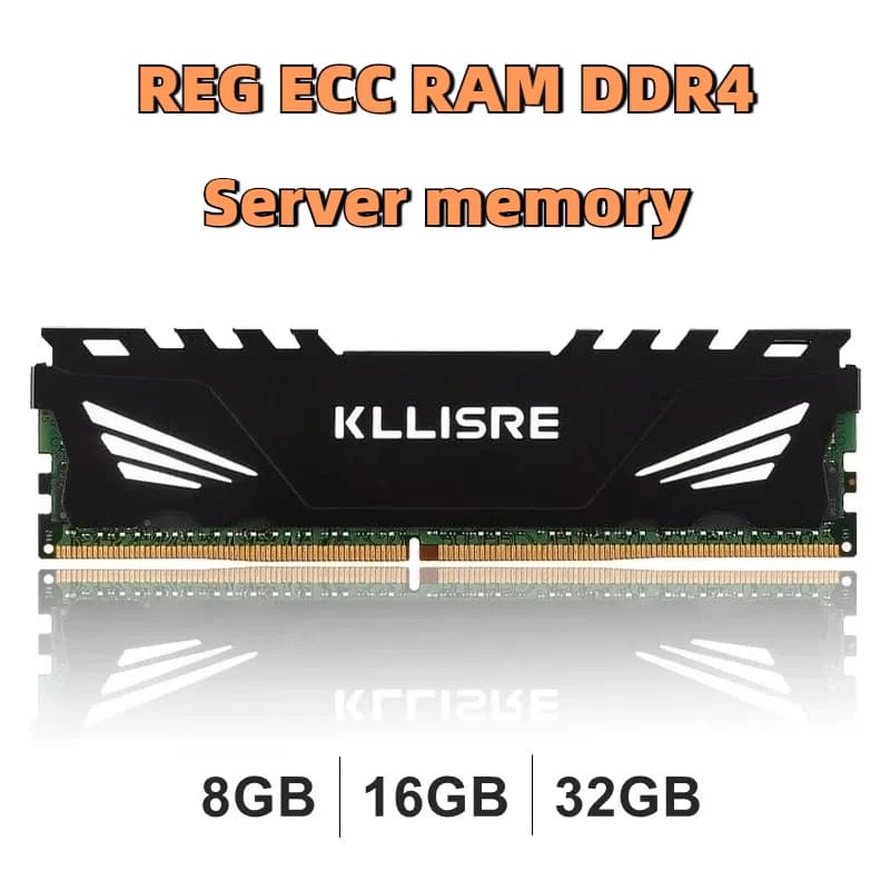 Used ECC Memória DDR4 8GB 16GB 32GB Server memory 2133 2400 2666MHz REG ECC Ram