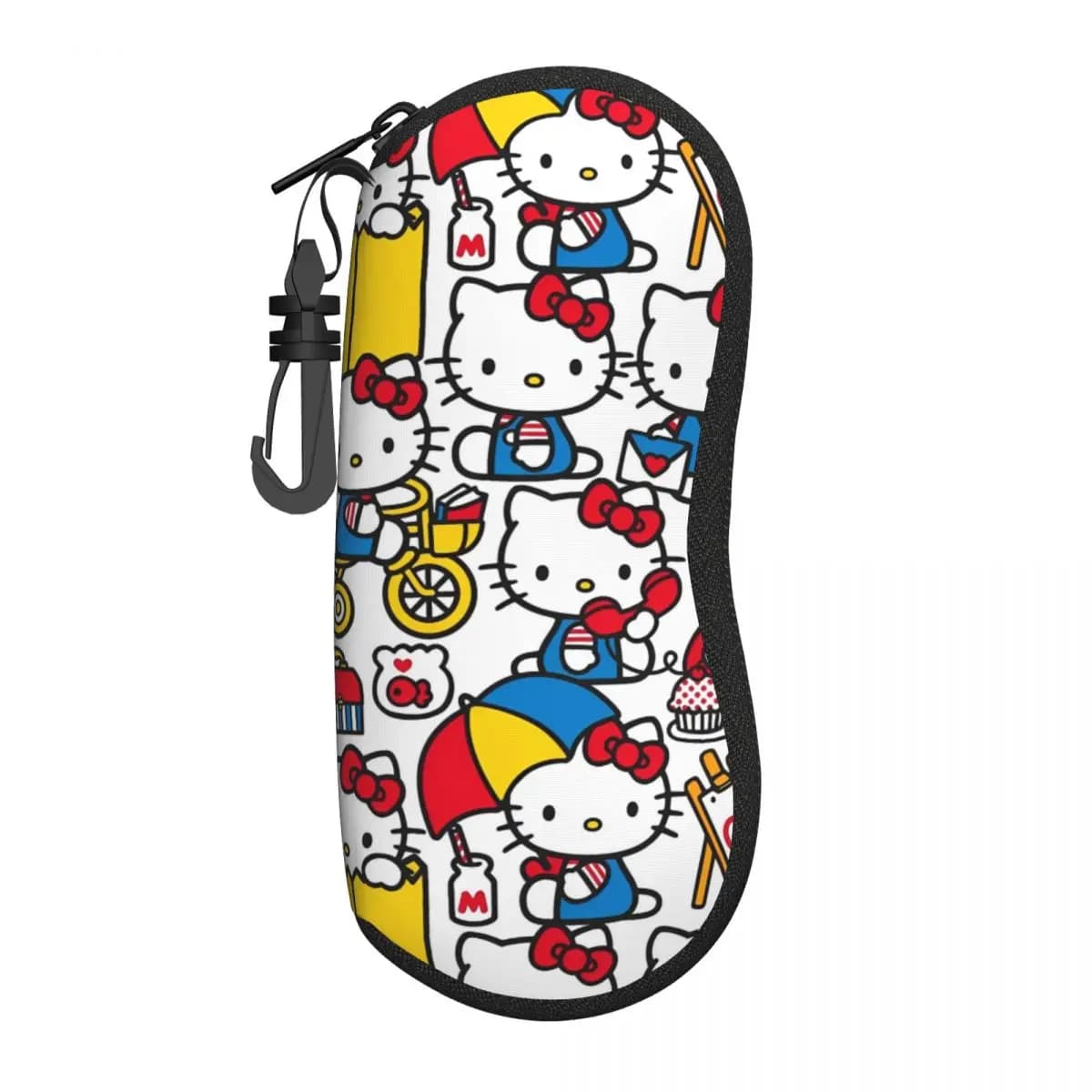 Hello Kitty Glasses Case Fashion Cartoon Reading Protector Anti-Pressure Eyeglasses Box