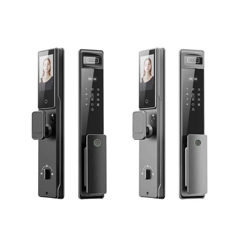 3D intelligent face automatically recognizes smart door lock fingerprint WiFi unlock