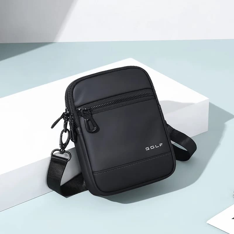 GOLF New Men's Bag Single Shoulder Bag Sports Crossbody Bag Waterproof Oxford Canvas Fashion Small Backpack Fashion Label