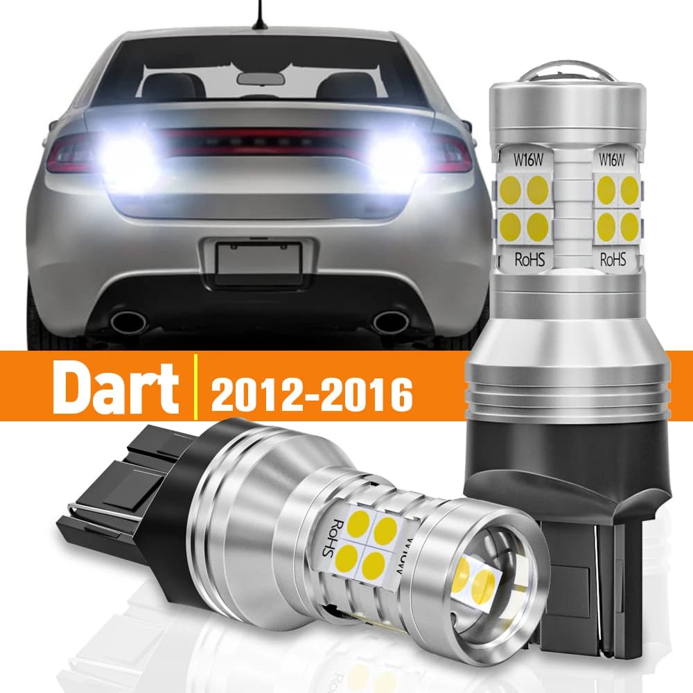 2pcs LED Reverse Light For Dodge Dart 2012 2013 2014 2015 2016 Accessories Canbus Lamp