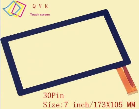10PCS Capacitive Touch screen Tablet Touch Panel ATM7029 7" 7inch allwinner a13 Q88 Q8 ATM7013 tablet pc  Noting size and color