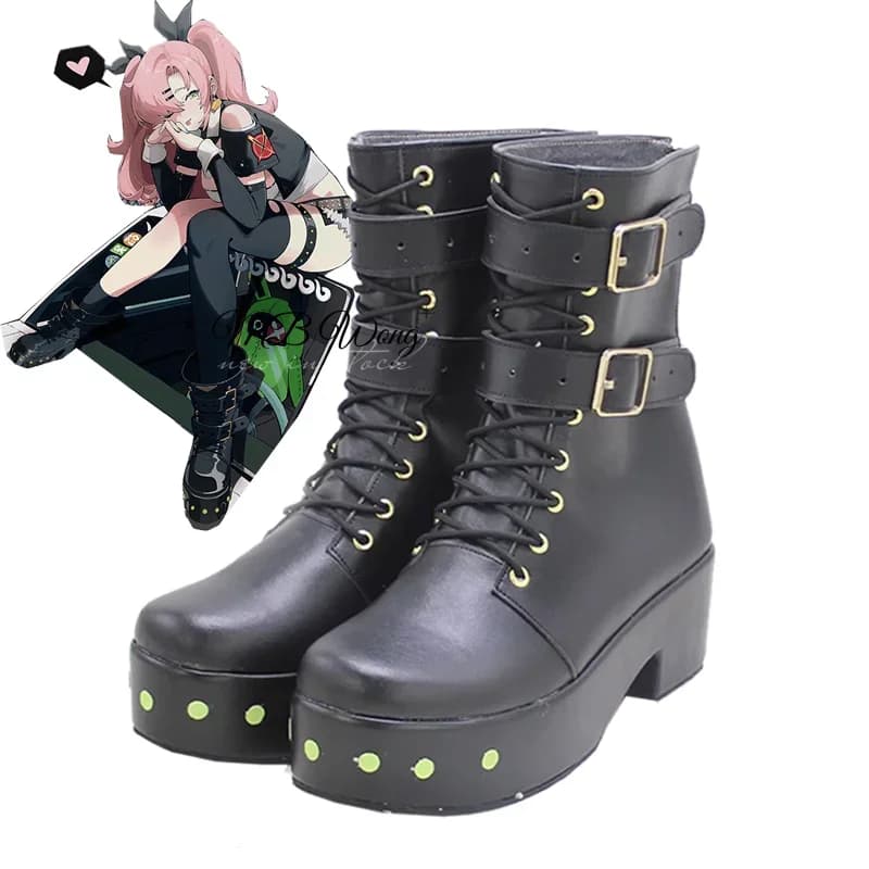 Game Zenless zone zero Nicole Demara Cosplay Shoes Boots Anime Role Play Halloween Carnival Women Men Costume Outfit Party Prop