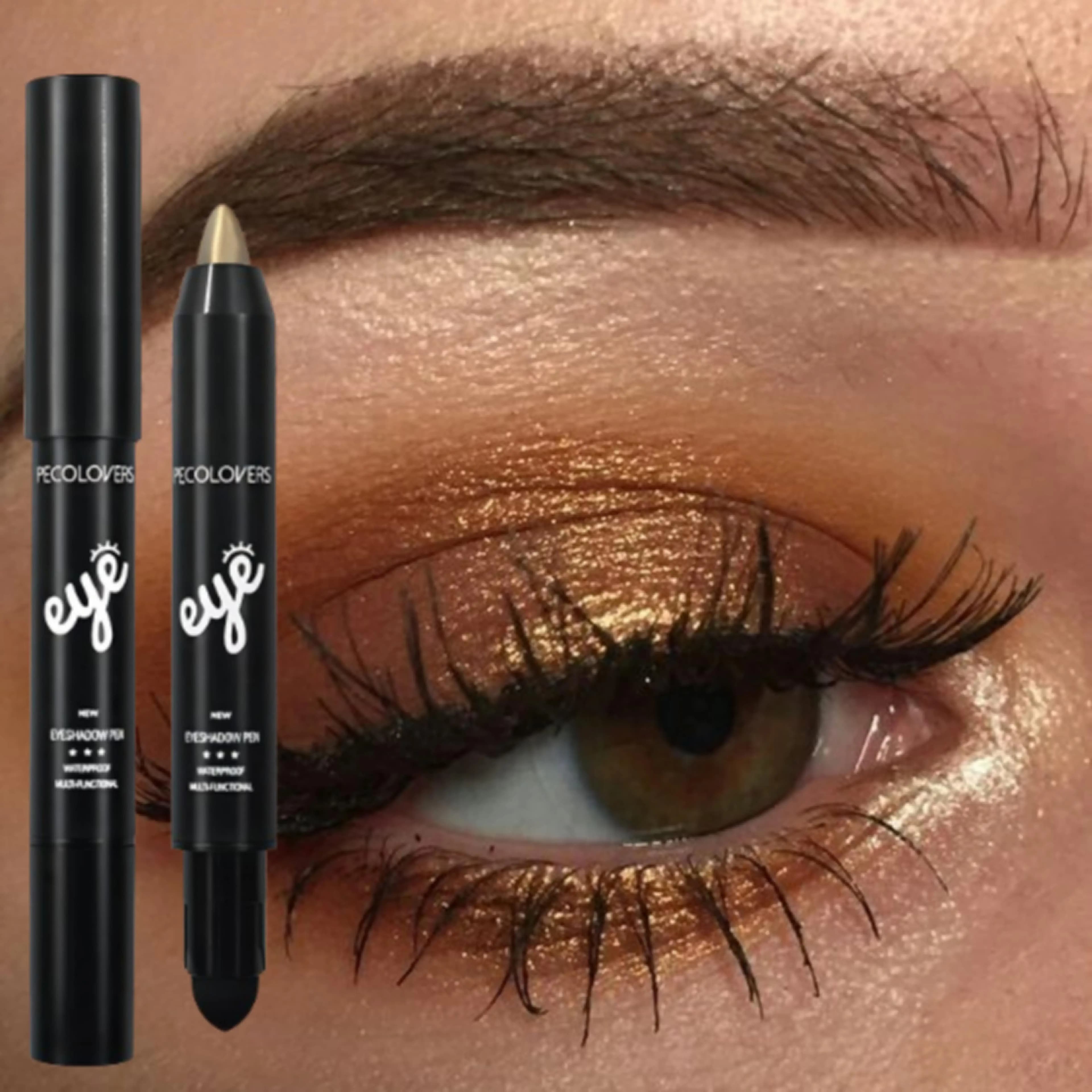 Double Head Pearl Eye Shadow Pen Easy To Color Eye Shadow Stick Cream Eye Shadow Stick Matte Party Eye Shadow Eye Makeup