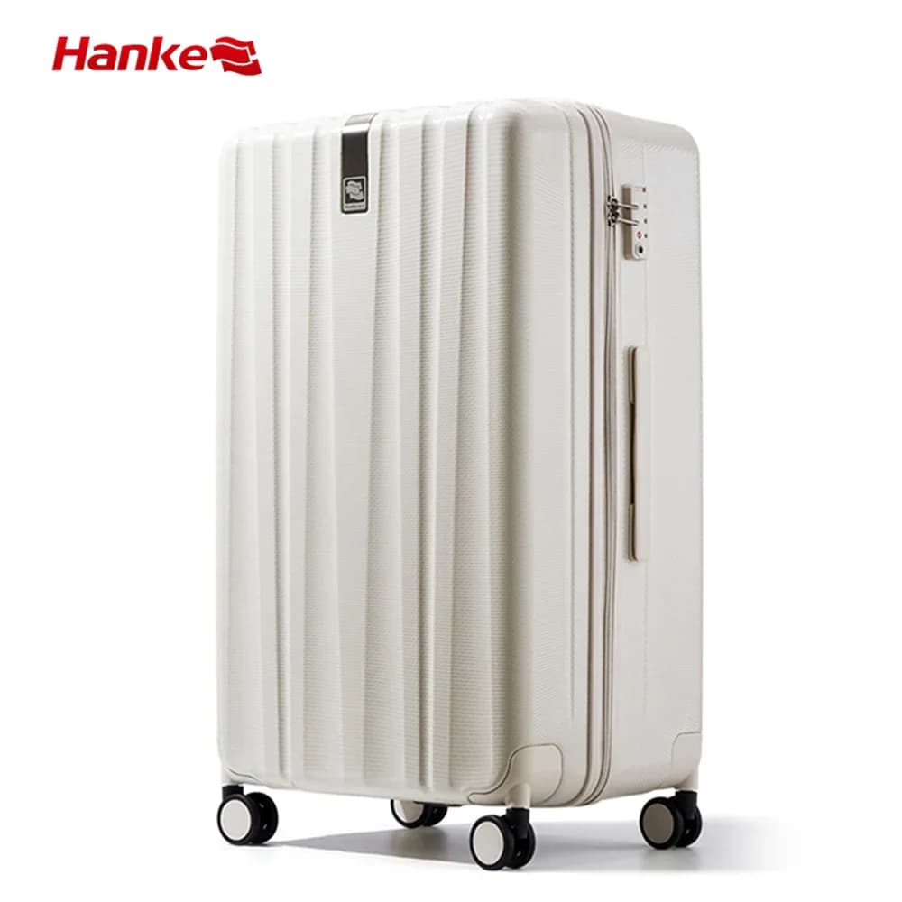 Hanke Hot Sale PC Trolley Case Set Luxury Carry On Suitcase Travel Durable Luggage Set