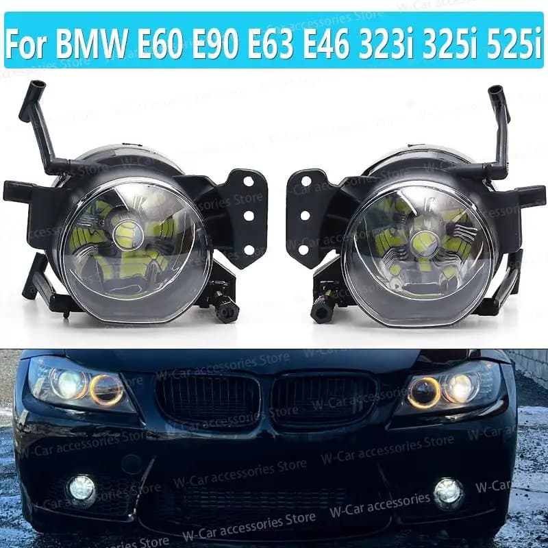 Car Fog lights Headlight LED Fog lamps Halogen Foglights For BMW E60 E90 E63 E46 323i 325i 525i 63176920704 63176920703
