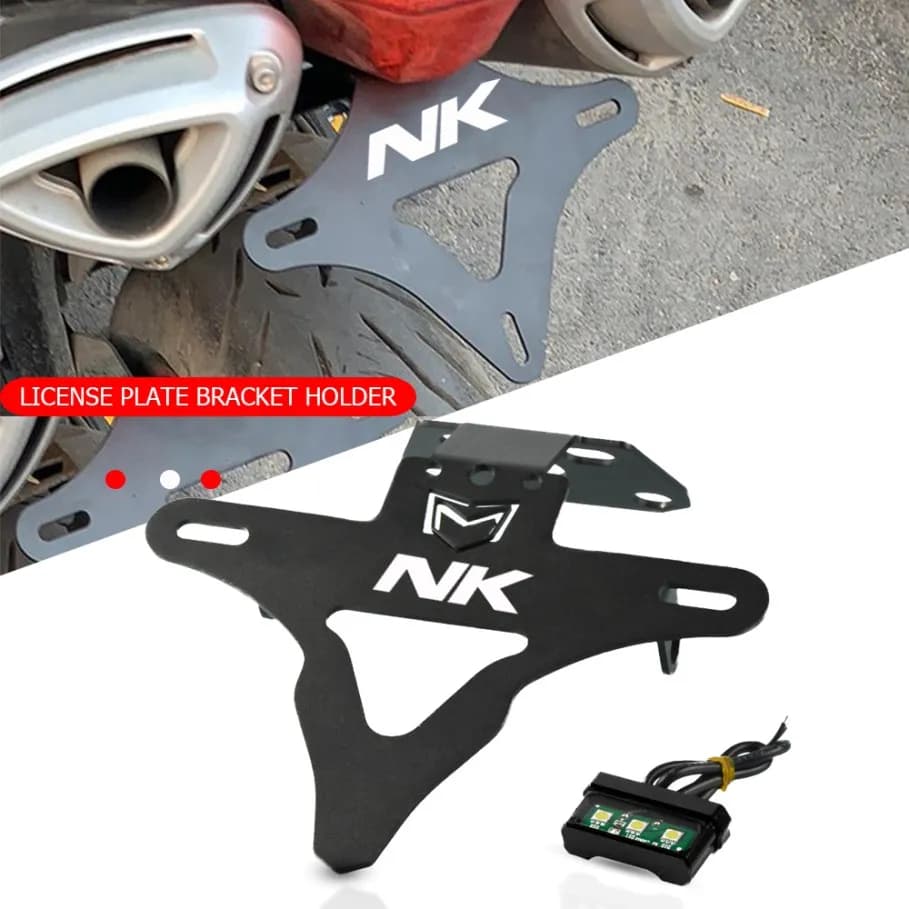 FOR CFMOTO CF 400NK 650NK 150NK 150 650 400 NK 2016-2018-2022 Motorcycle License Plate Bracket Licence Registration Holder 2023
