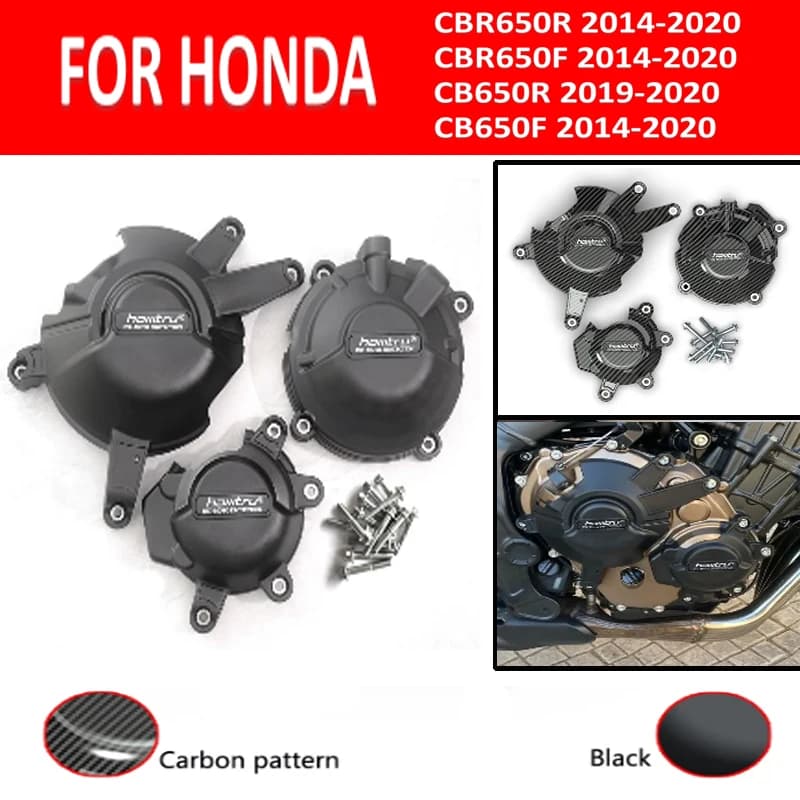 Motorcycle Alternator Clutch Protection Accessories Engine Cover For HONDA CBR650R CBR650F CB650R CB650F 2014-2020
