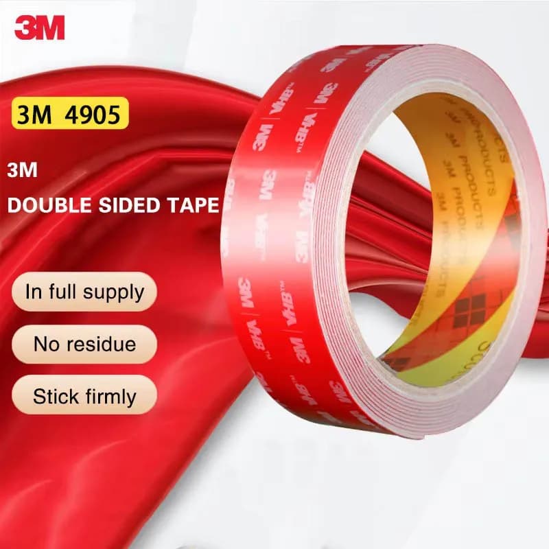 3M 4905 Double-Sided Tape Transparent VHB Strong Nano Tape High Temperature Waterproof Non-Trace Acrylic Double-Sided Tape