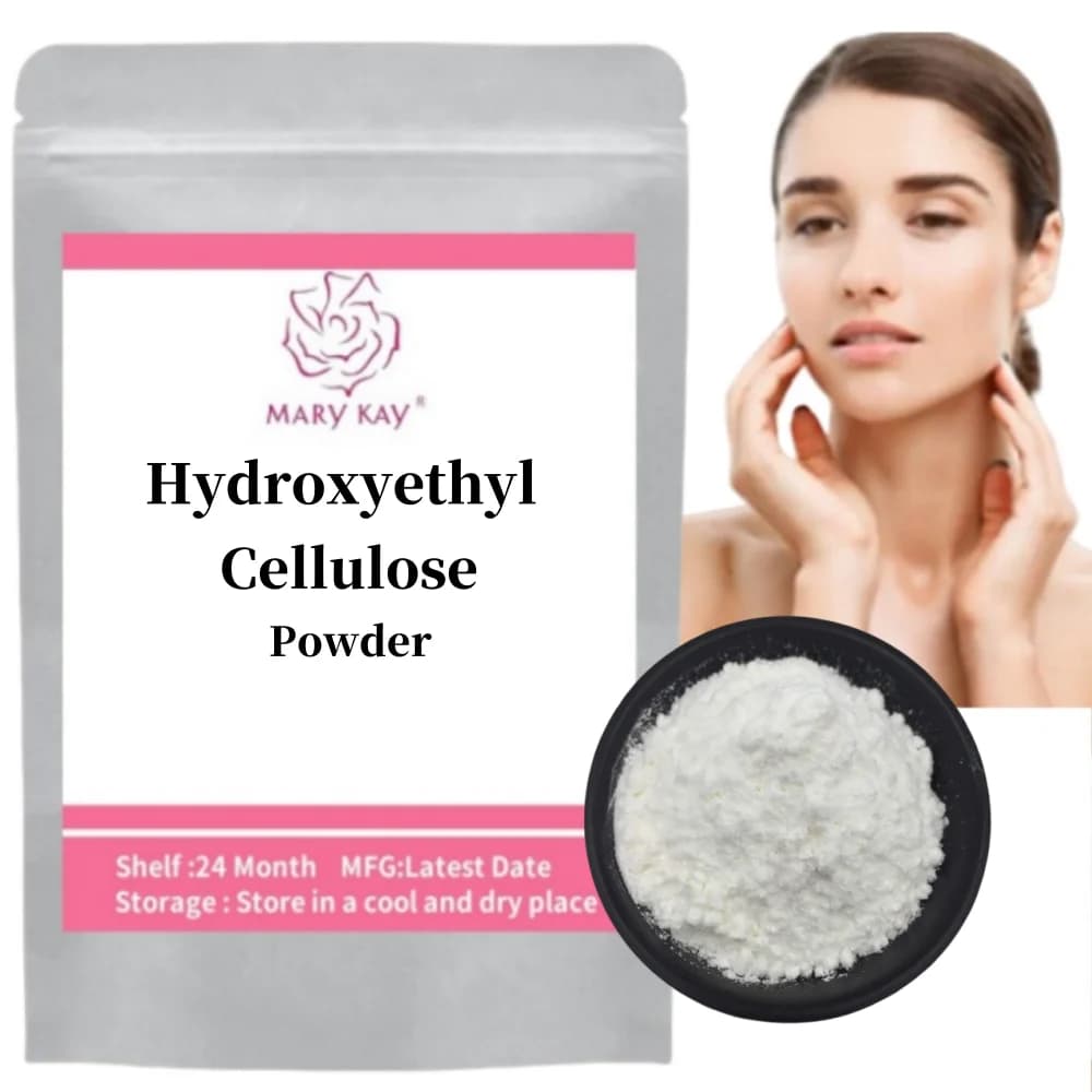 Hot Supply Hydroxyethyl Cellulose Powder HEC Thickener For Shampoo & Gel Cosmetic Raw Material