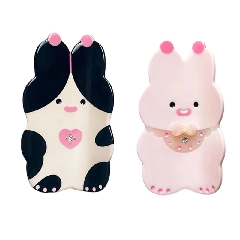 Cartoon Rabbit Hair Clip Unique Hairpin Funny Acetate Hairpieces Friendly Hair Decoration for Fashion Enthusiast
