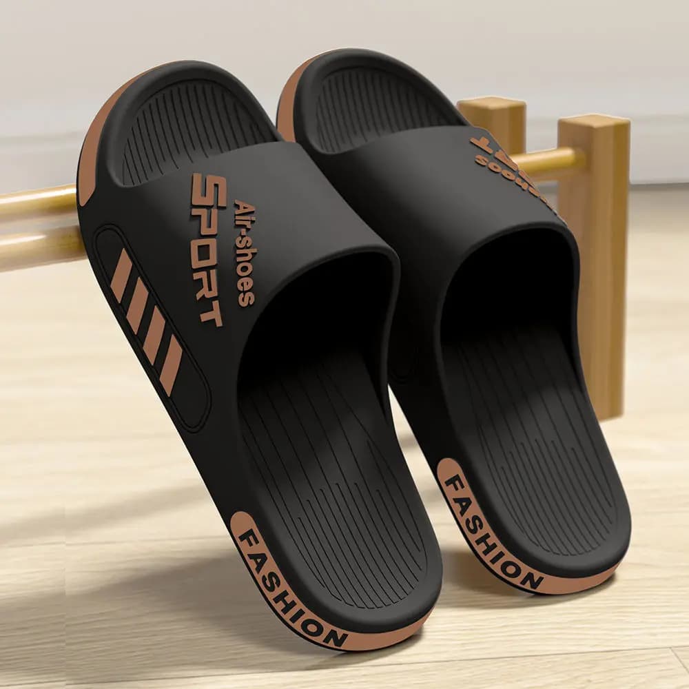 Men's Home Slippers No Smelly Feet Sandals Outer Wear Trend Slippers House Man New 2025 Thick Bottom Super Soft Male Toilet