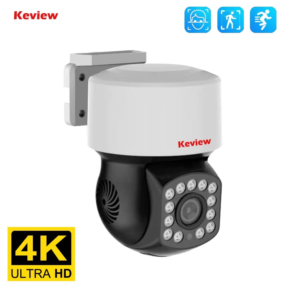 4K 8MP POE PTZ IP Camera XMeye Face Detection Outdoor Video Surveillance CCTV Cameras for NVR ONVIF