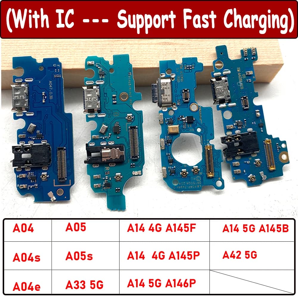 NEW USB Charger Charging Port Dock Connector Micro Flex For Samsung A04E A04 Core A05 A05S A14 4G A14 A34 A54 A42 5G A33 A24 A06