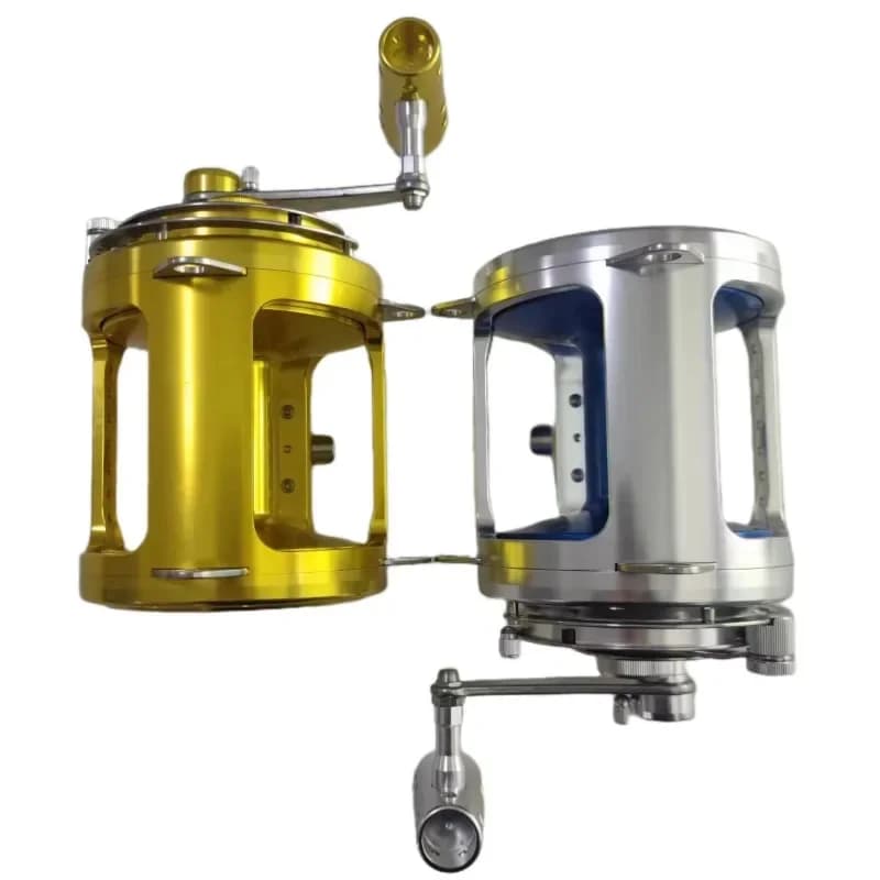 Wholesale trolling reel Big Game HT801-80w Solid Color 121.5MM 80LBS/1025YDS 98.8MM 9BB