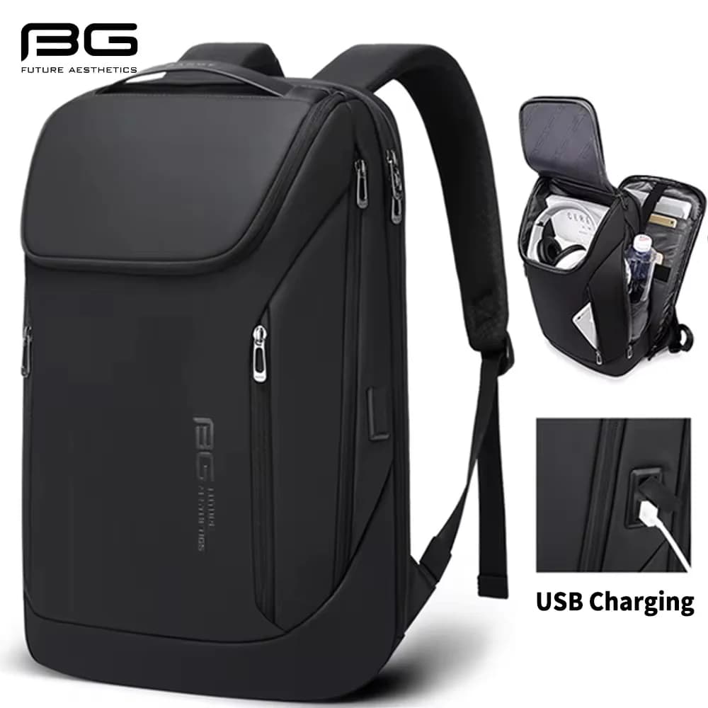 BANGE USB Charging Waterproof Laptop Backpack 17 Computer Bag Travel Business Hiking Backpacks School Back Pack Mochila For Men