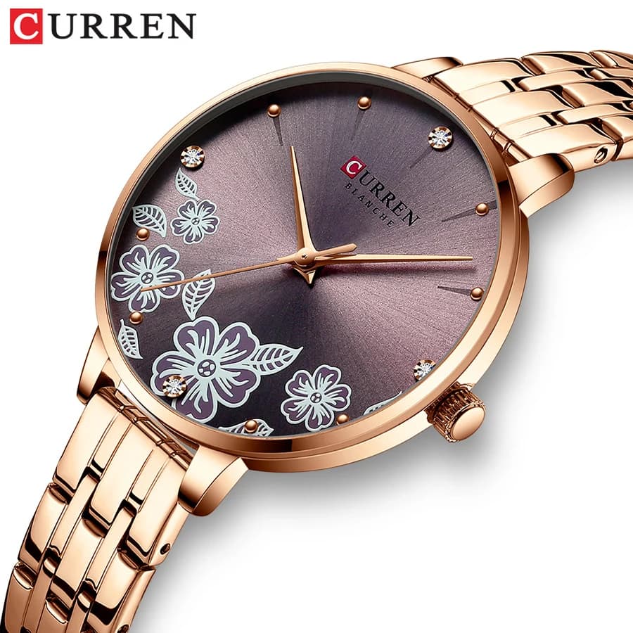 CURREN Fashion Women Bracelet Quartz Watches Women Magnetic Watch Ladies Sports Dress  Wrist Watch Clock Reloj Mujer