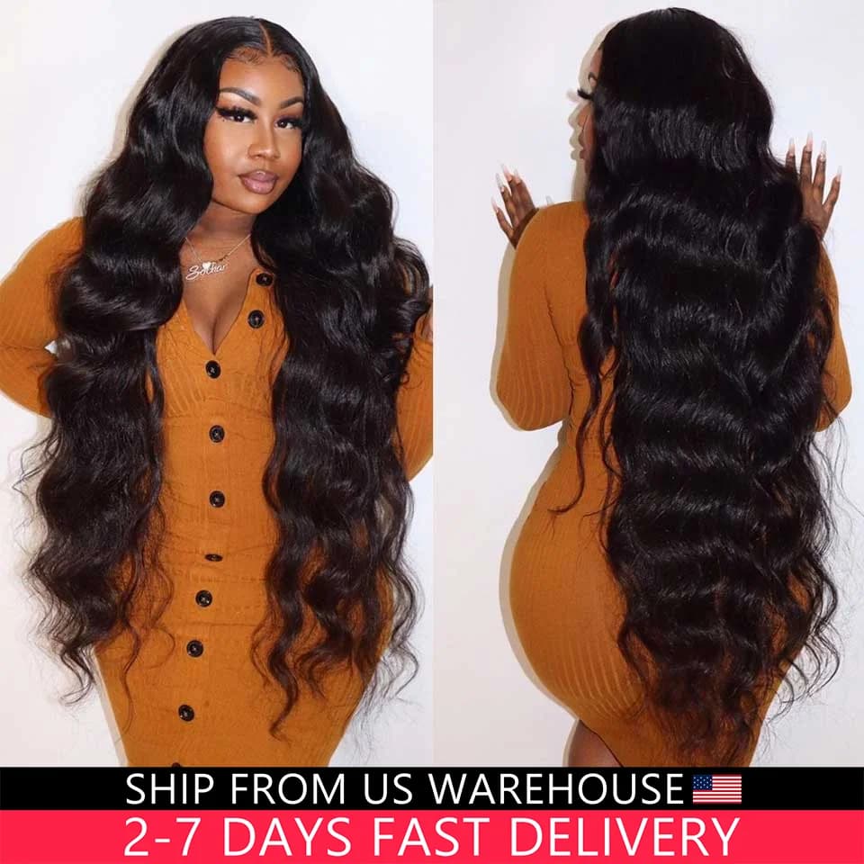 30 32 32 34 Inch Body Wave Lace Front Wig 13x4 13X6 HD Lace Frontal Wig 5X5 Closure Wig 360 Human Hair Lace Frontal Wig