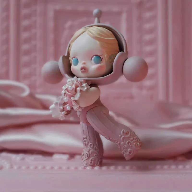 Genuine Skullpanda Sp Figure Rolling Grass Shuhua Big Baby Shadow Curtain Skullpanda Action Figure Model Toys Surprise Gift