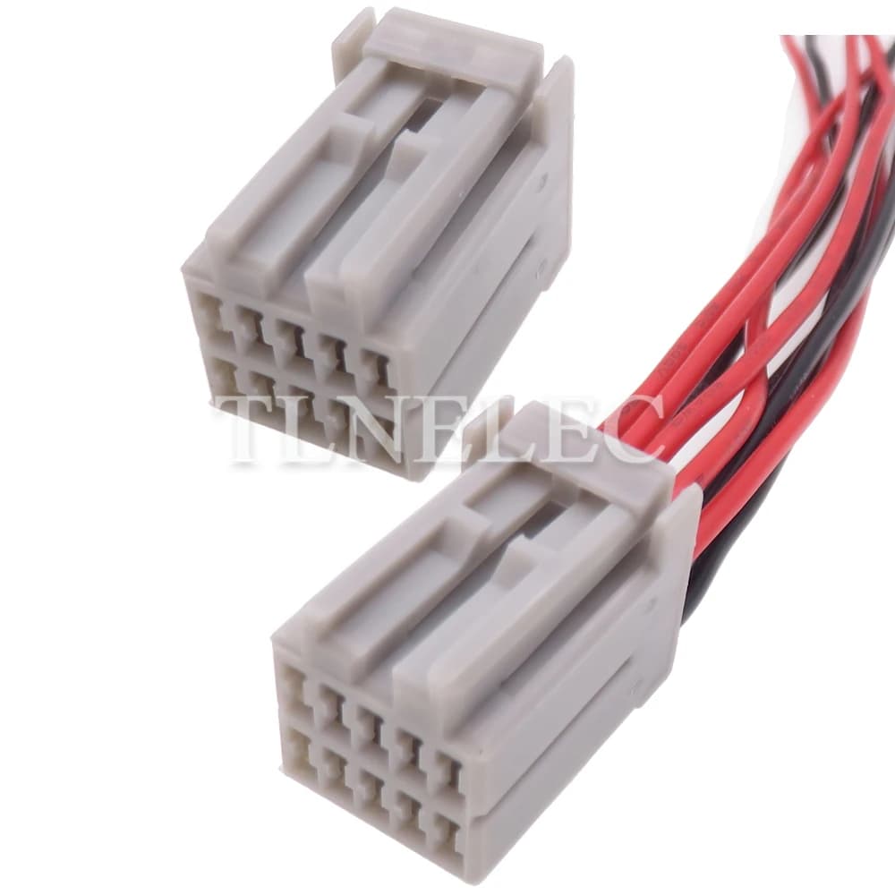 10 Pin Way Automobile Wiring Terminall Socket with Wires Auto Wire Harness Connectors For Honda 638207 638207-6