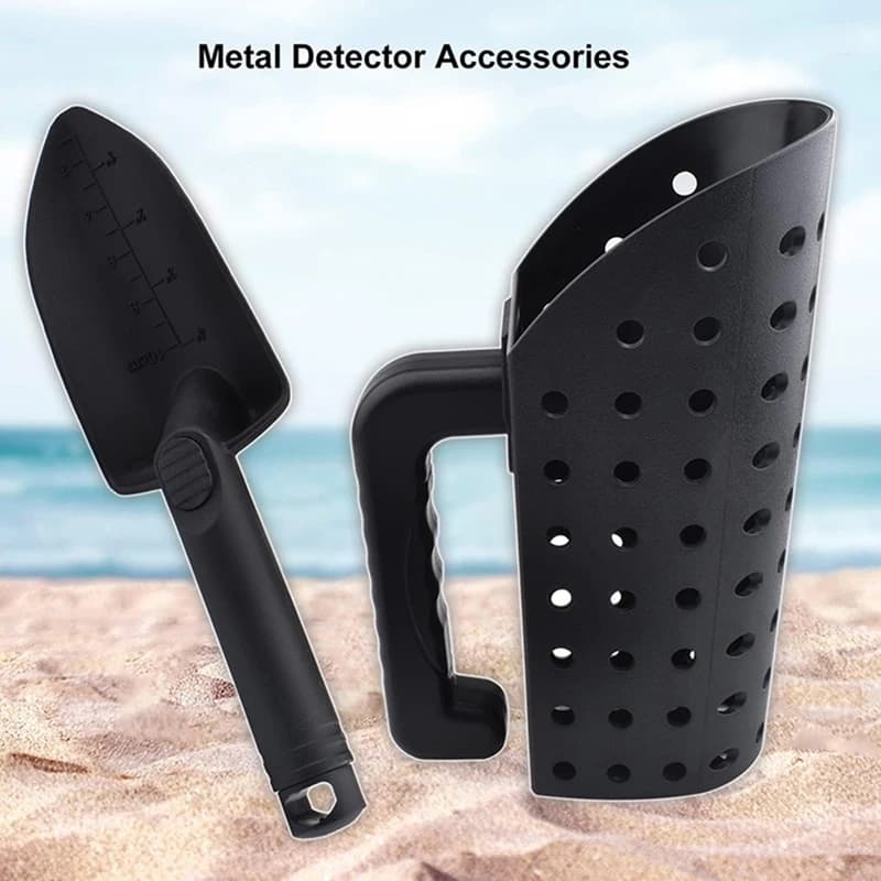 3PCS Sand Scoop And Shovel Accessories For Metal Detecting And Treasure Hunting