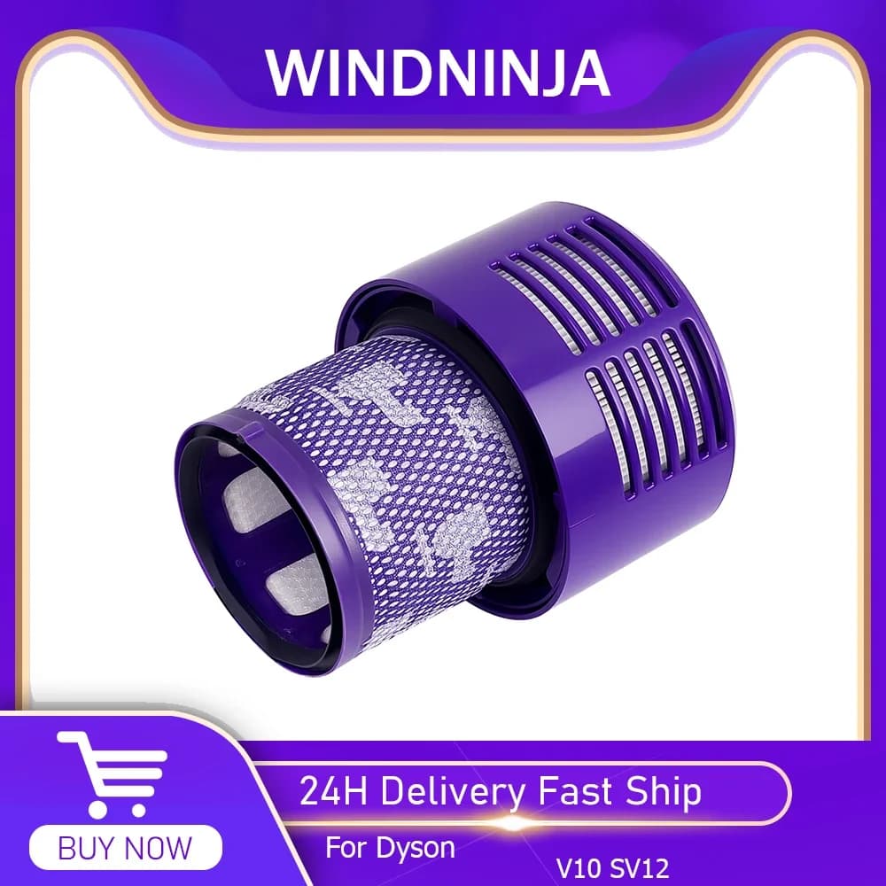 HEPA Post Filter Cleaning Spare Accessory for Dyson V10 US / SV12 Robot Vacuum Cleaners Washable Rear Filter Replacement Part