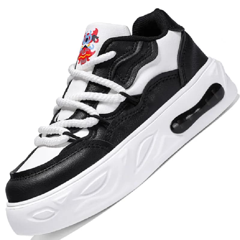 Kids Running Shoes Boys 2024 Autumn New Fashion Leather Casual Walking Sneakers Children Breathable Comfort Sport Shoes Outdoor