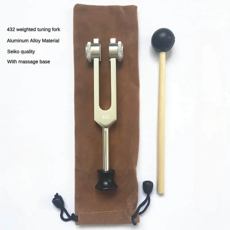 Aluminum Tuning Forks 432 Therapeutic Diapason Schumann Resonance Tuning Forks Healing Musical Instrument Percussion Accessories
