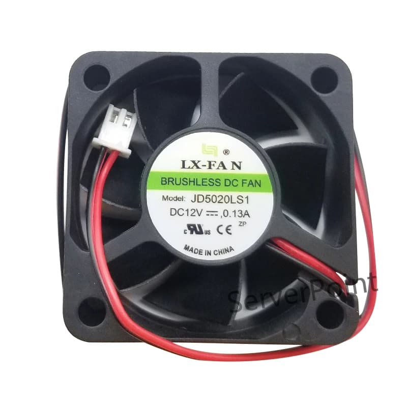 Original For LX-FAN JD5020LS1 DC12V 0.13A 2line 50X50X20MM Cooling Fan NEW