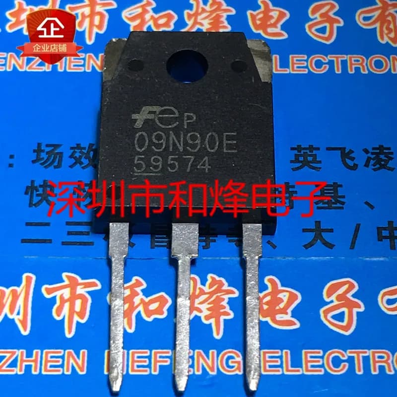 5PCS-10PCS 09N90E FMH09N90E  TO-3P    NEW AND ORIGINAL ON STOCK
