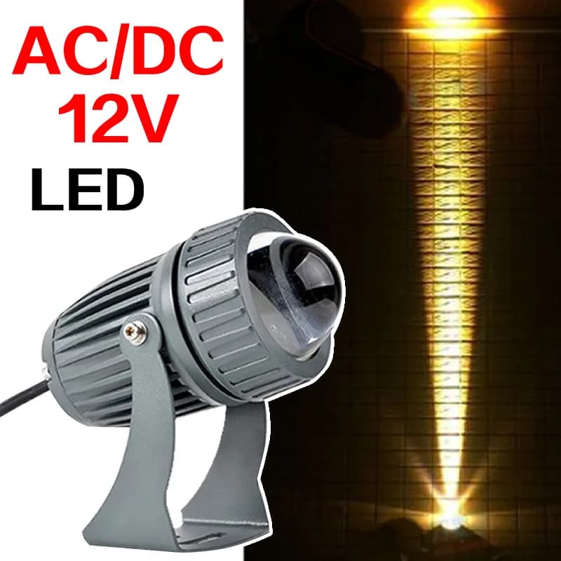 12V 18W 24W Outdoor LED Spotlights Gardon Landscape Hotel Home Lighting Warm Cold white Wall light IP67 Waterproof