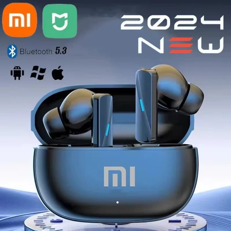 Xiaomi Mate50 Original Wireless Bluetooth Earphones TWS Sports Headphones Earbuds Dual HD Mic Headset LED Display Game Earphones