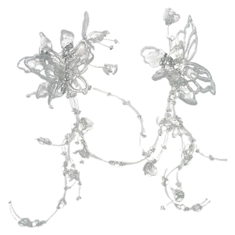 2pcs Butterfly Decoration Hair Pin Sweet Simple Barrettes Children Hairpin