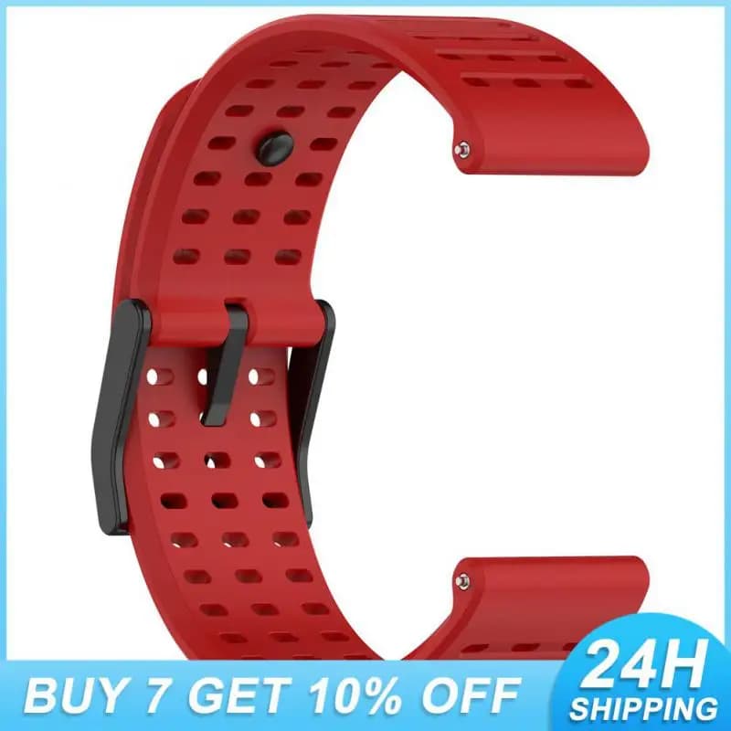 Watchband Breathable Silicon Watch Accessories Suunto Sweatproof Applicable To 4 Models Watch Strap For Suunto Vertical Strap
