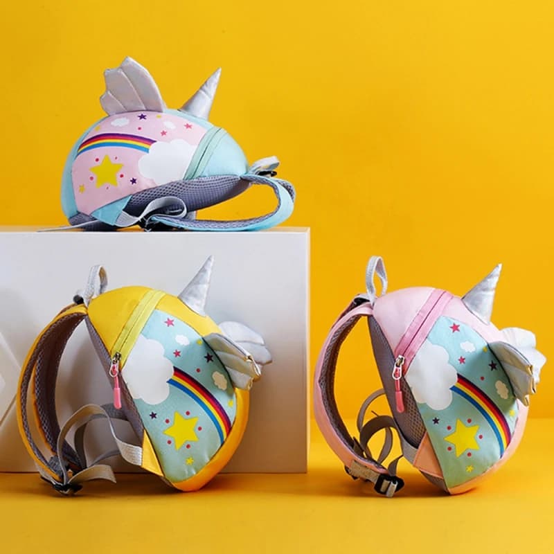 Baby Cute Schoolbag Cartoon Winglet Children's Loss Prevention Backpack Kindergarten Bags Toddler Boy Girls Preschool Bags