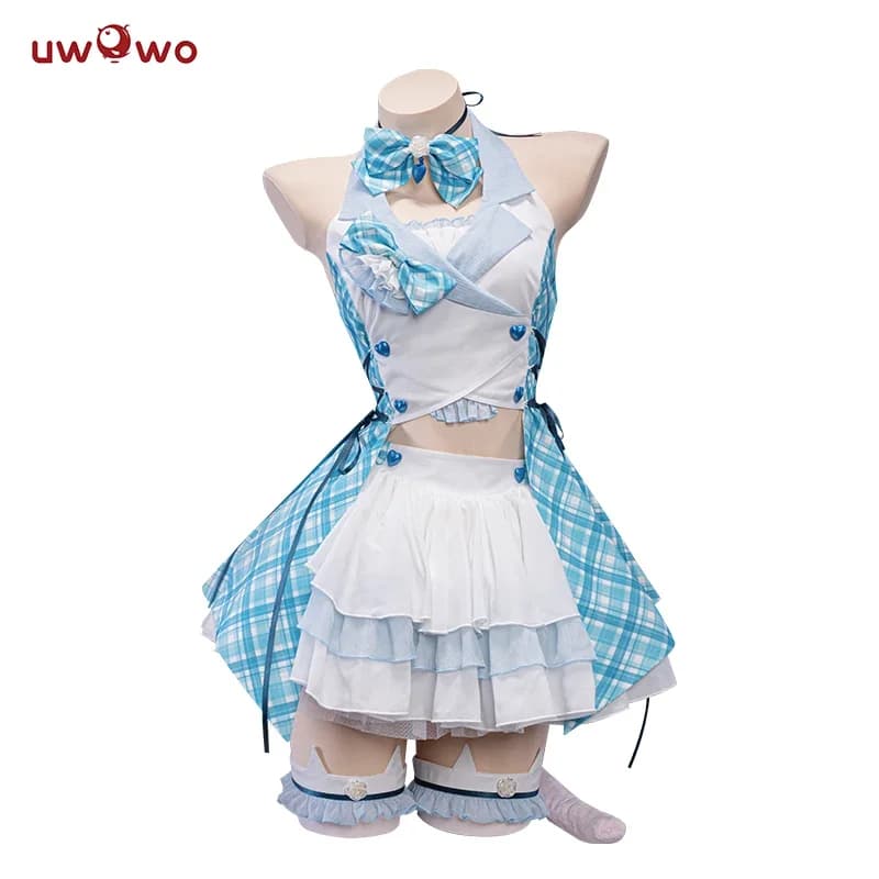 Vanilla cosplay costume new maid dress Idol stage chocolate/vanullaa thurial maid Halloween Cos for girl Women