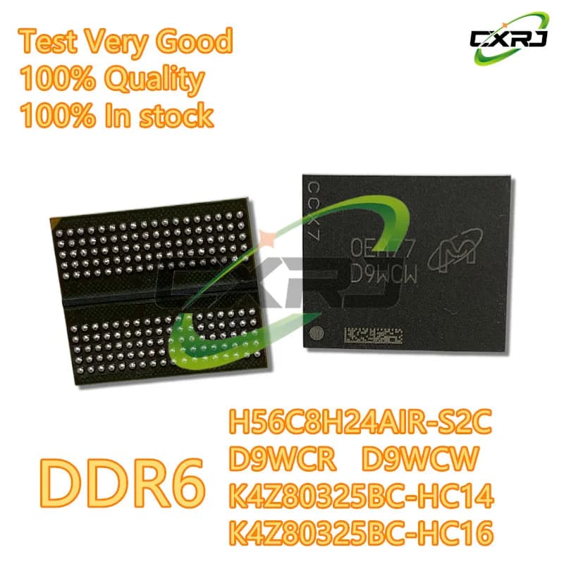 (1-8piece)100% Test  MT61K256M32JE-14:A D9WCW D9WCR K4Z80325BC-HC14 K4Z80325BC-HC16 H56C8H24AIR-S2C K4Z80325BC HC14 HC16BGA Chip