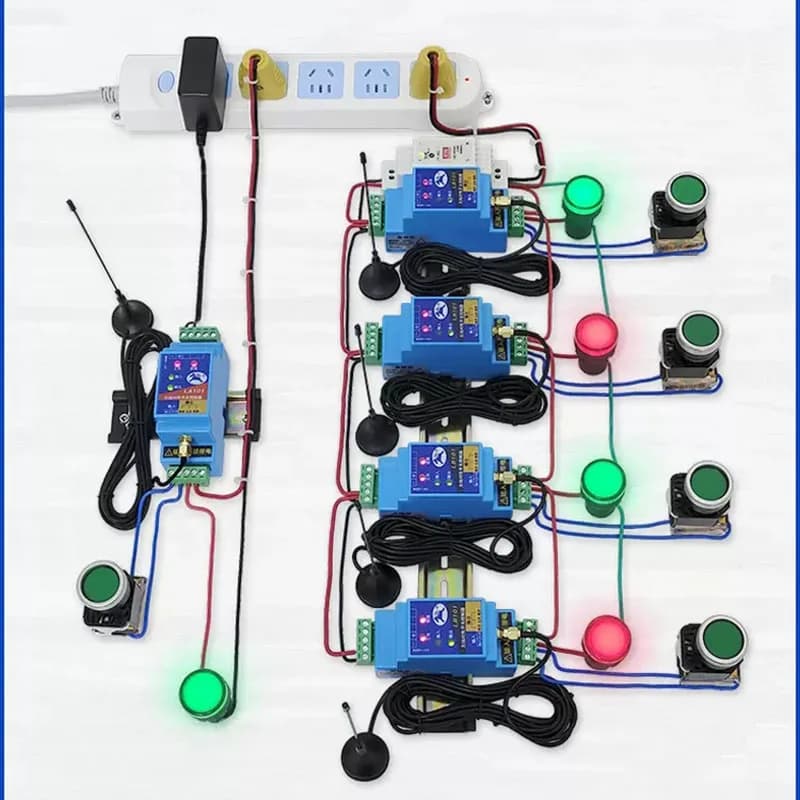 Switching Quantity Wireless Transmission Module One-to-many Input Transmission Industrial Remote Control Remote Synchronous