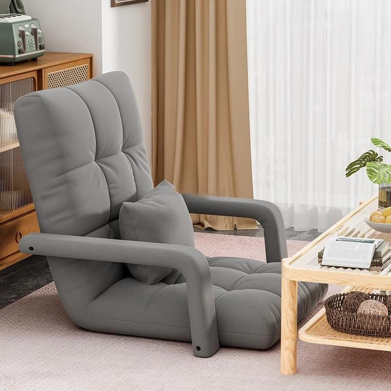 Bed Back Chair Bedroom Lazy Sofa Tatami Single Recliner Cushion Legless Sofa