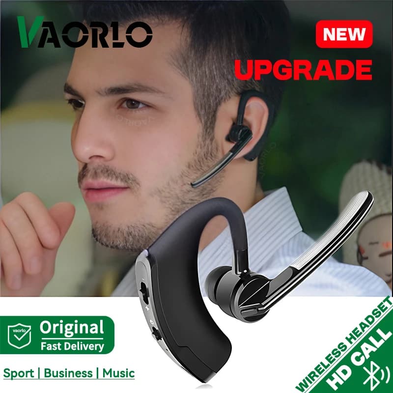 V8 V9 Bluetooth Earphone Wireless Stereo Left Right Ear Universal Headset Long Standby With HD Mic Call For Sport Business Music