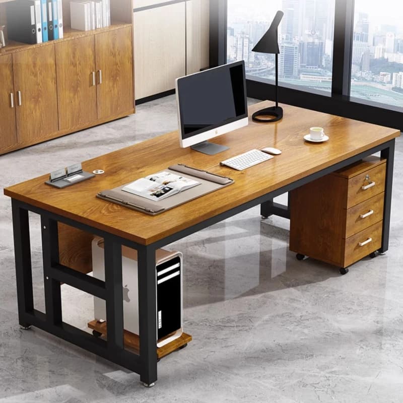Simplicity Modern Office Desks Combination Household Computer Single Person Office Desk Mesa Escritorio Working Equipment QF50OD