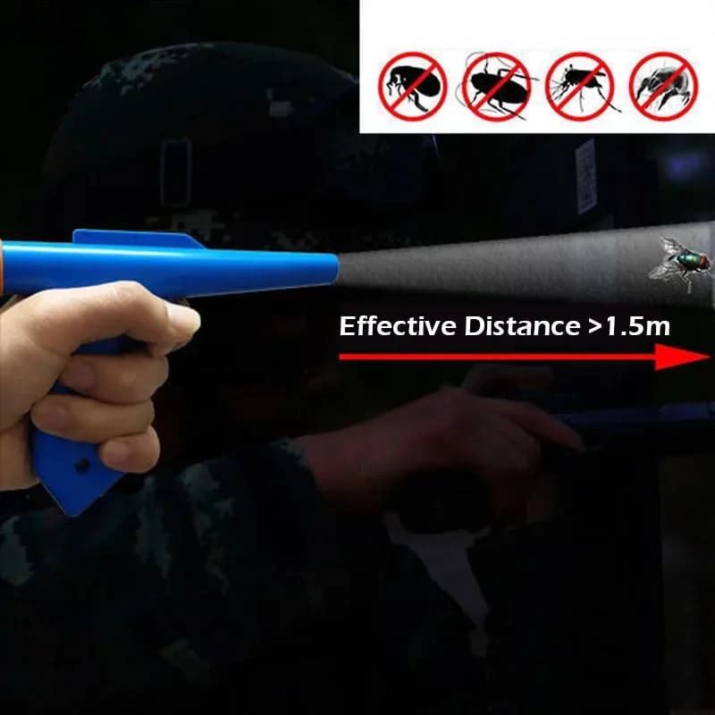 1pcs new Creative Salt Gun Fly Killing Mosquito Killing Salt Gun Scattering Mosquito Killing Boy Toys