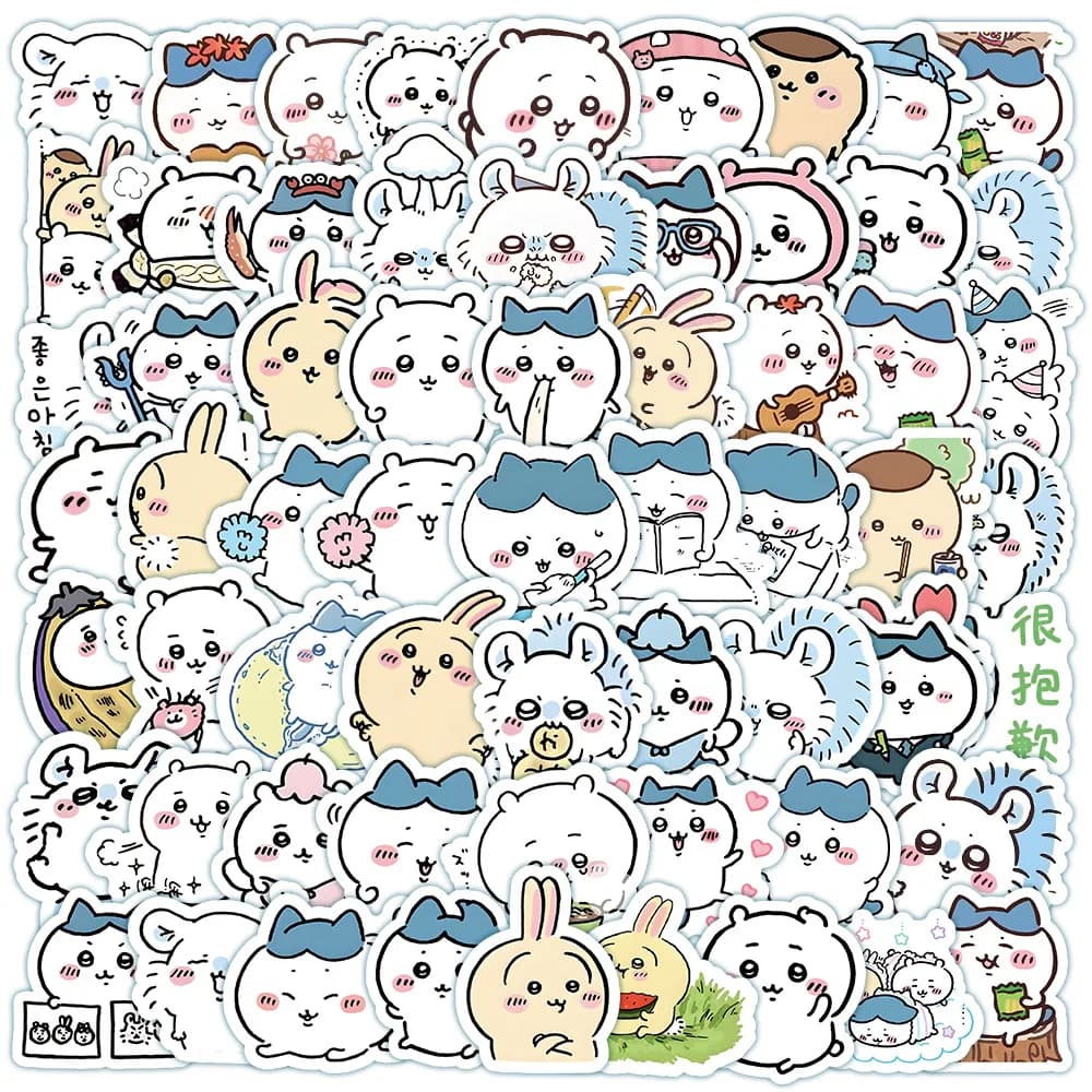 100PCS Anime Cartoon Funny Stickers Graffiti Skateboard Waterproof Luggage Sport DIY Phone Case Laptop Stickers Decal Kids Toys