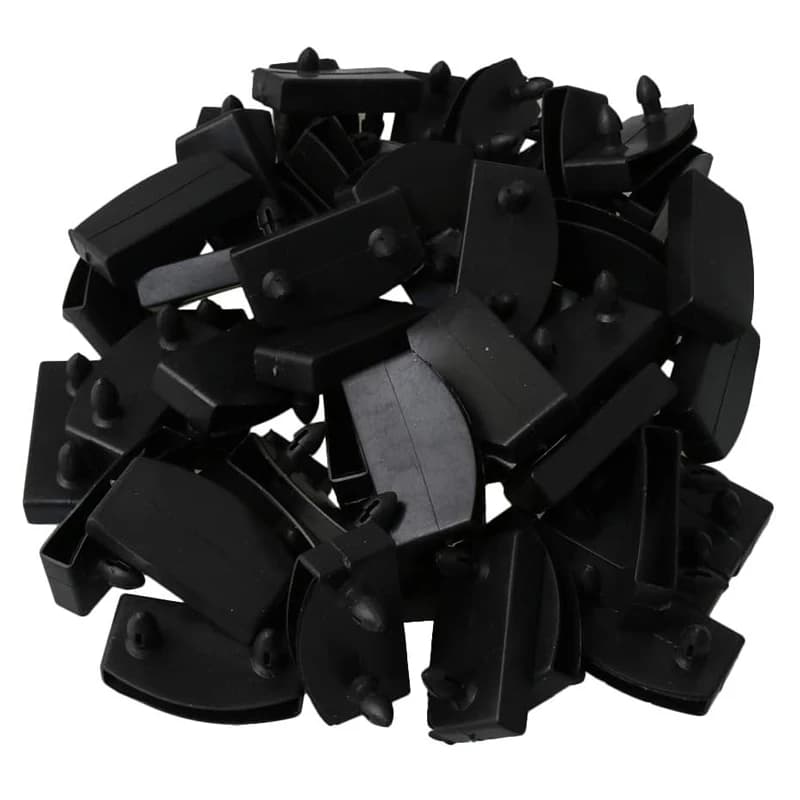 10PCS Plastic End Caps Side and Center Bed Slats Holders Connector Securing Accessories For Wooden Single Double King Size Beds