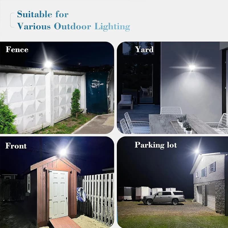 Newest Solar LED Lights 9900LM Outdoor Solar Lamp Of Motion Sensor Waterproof IP65 Solar Garden Light Street Yard Lanter Gifts